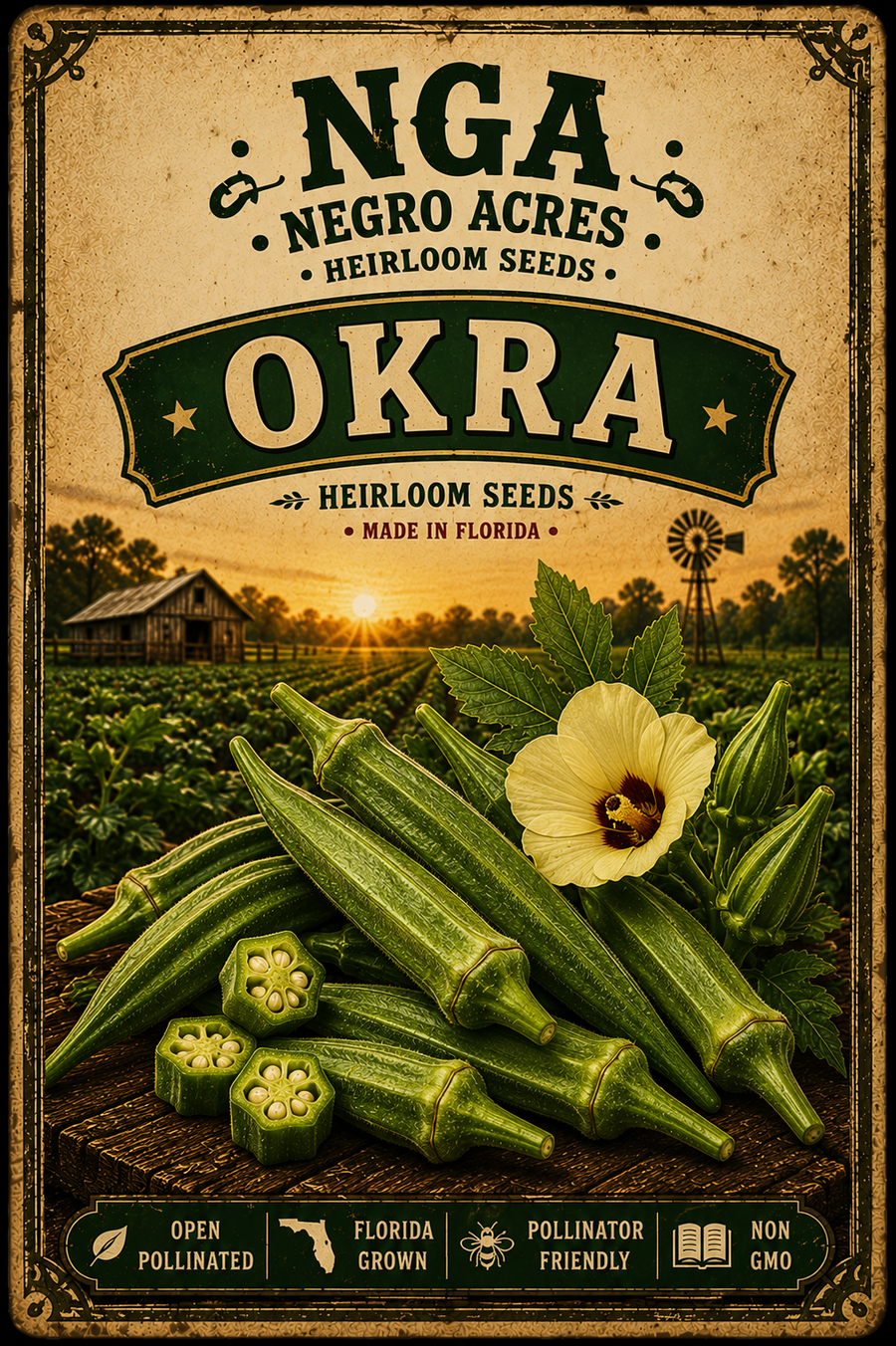 Clemson Spineless Okra