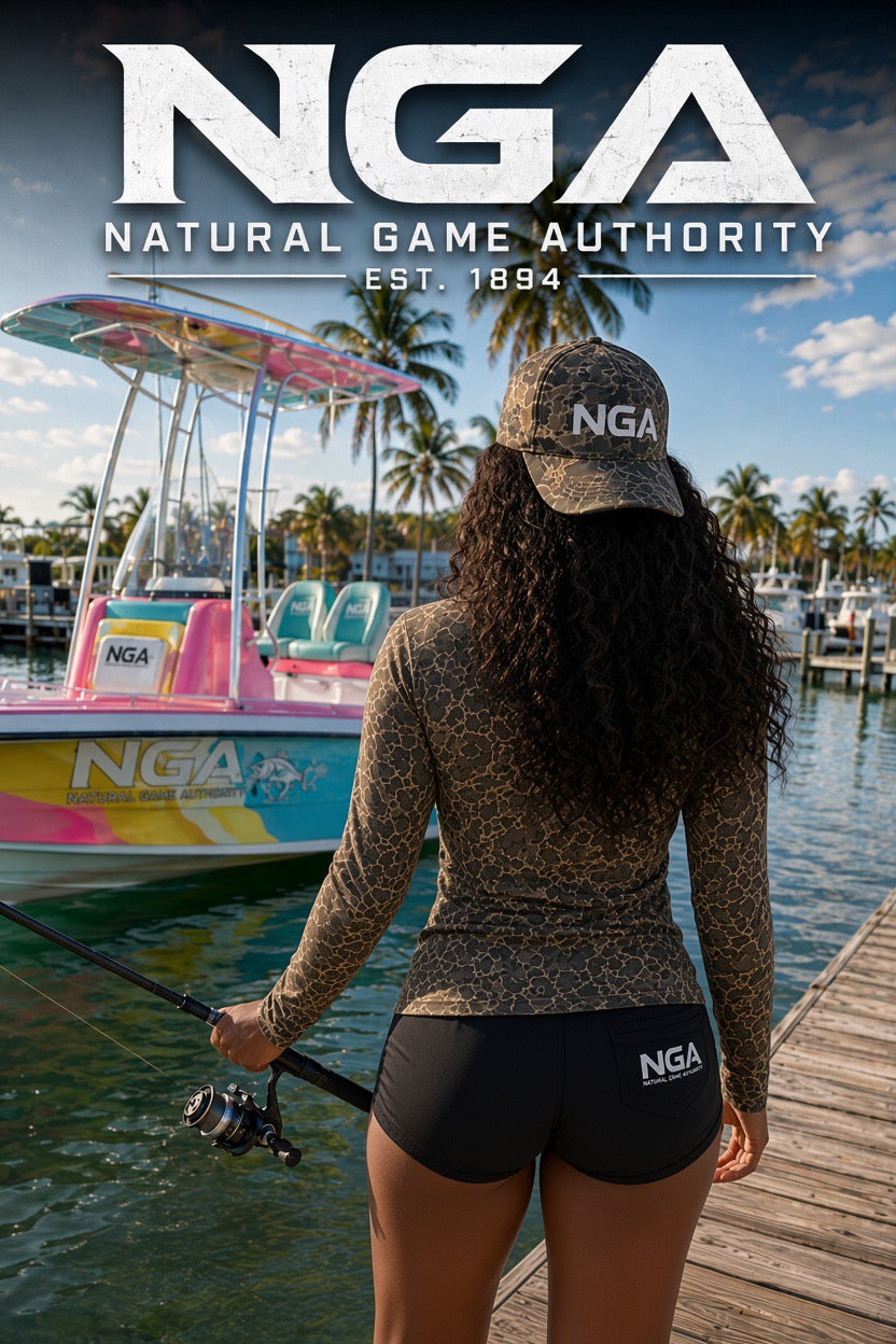 NGA Natural Game Authority Dockside Camo Performance Long Sleeve